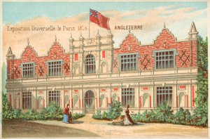 Brits Paviljoen, Wereldtentoonstelling, 1878 door French School